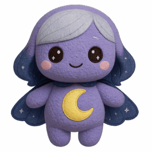 Doudou Satine, Gardien de ta lumière, n’est pas un simple doudou : c’est un protecteur magique. Doux et lumineux, il accompagne les enfants dans leurs rêves et veille sur leur lumière intérieure.