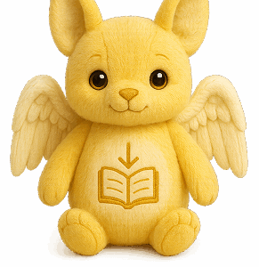 Petite créature jaune vif, rayonnante et joyeuse, comme un petit soleil portable.